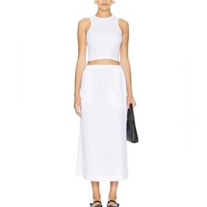 Enza Costa - Resort skirt in white